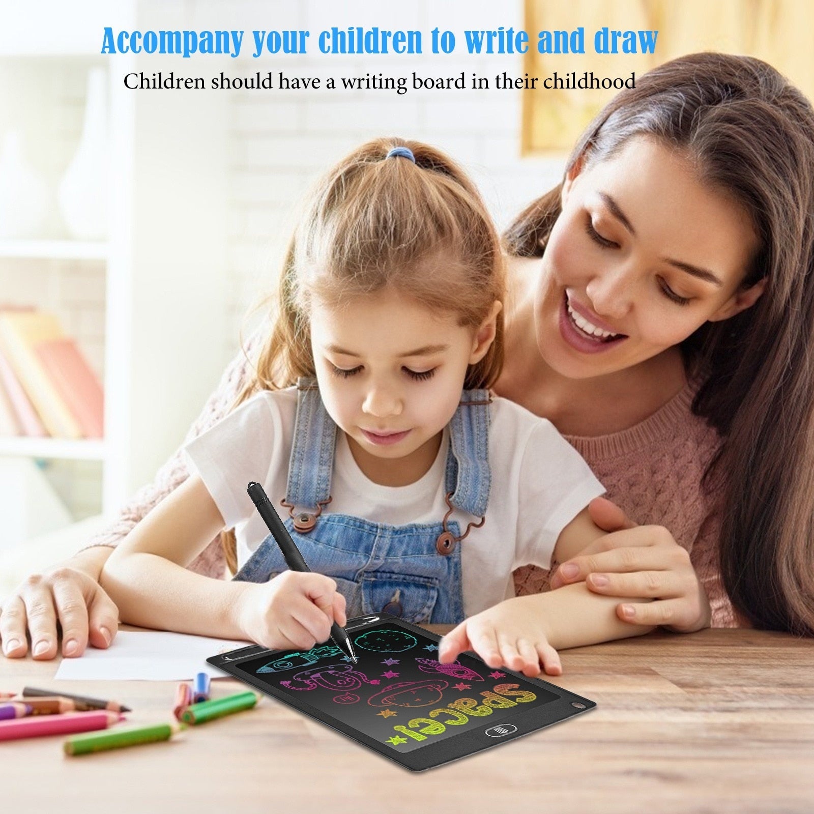 Tablette de dessin LCD pour jouets d'enfants