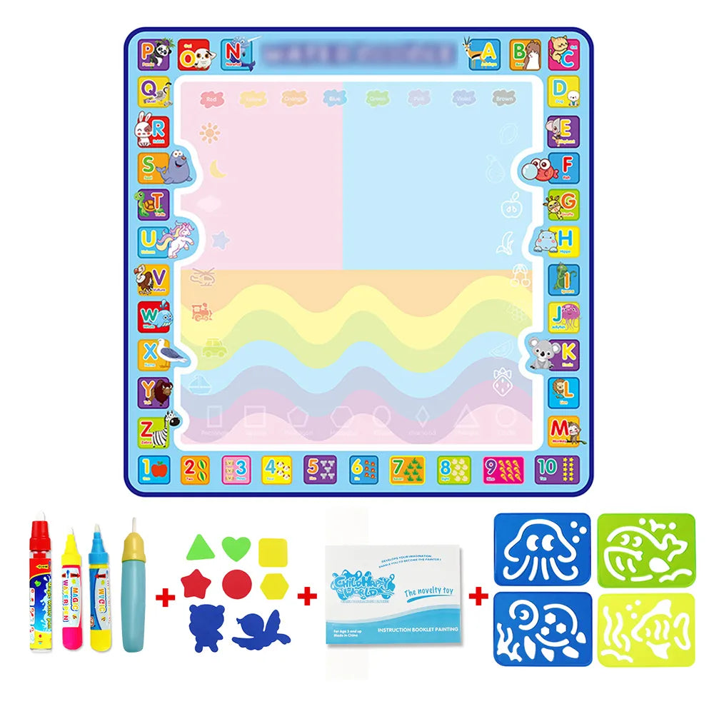 Montessori Water Drawing Doodle Mat