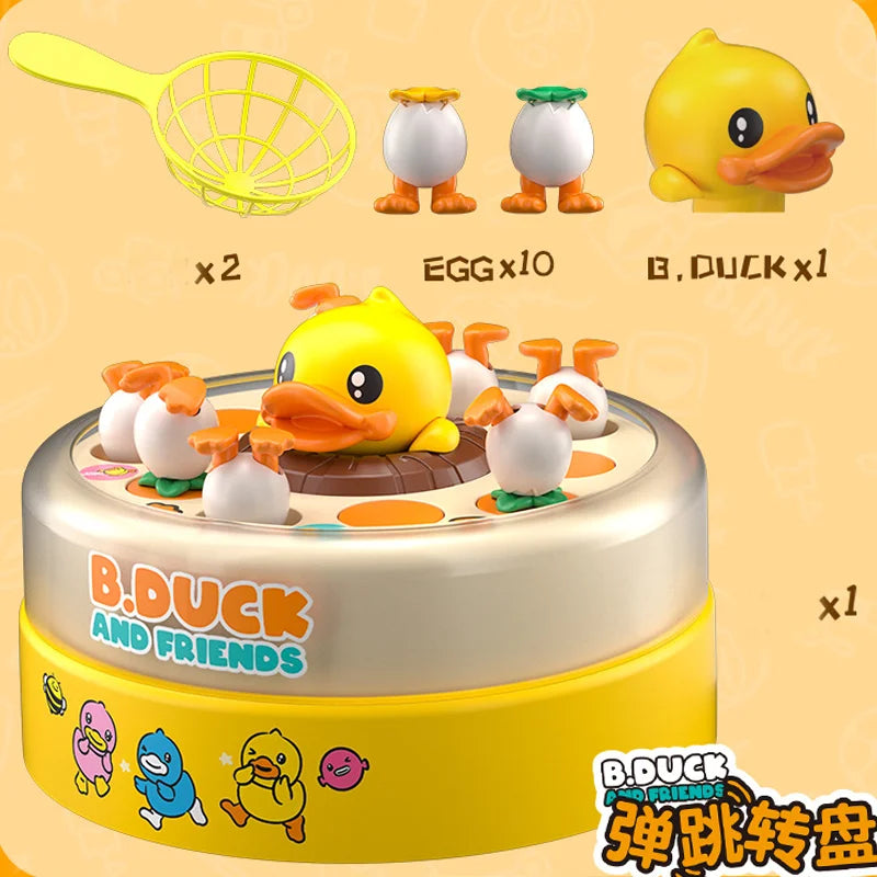 Fidtoy Duck Catching Game with Music Lights and Jumping Eggs