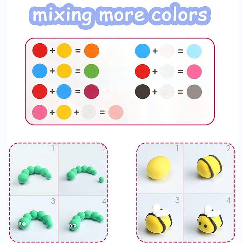 36 Colors of Light DIY Clay