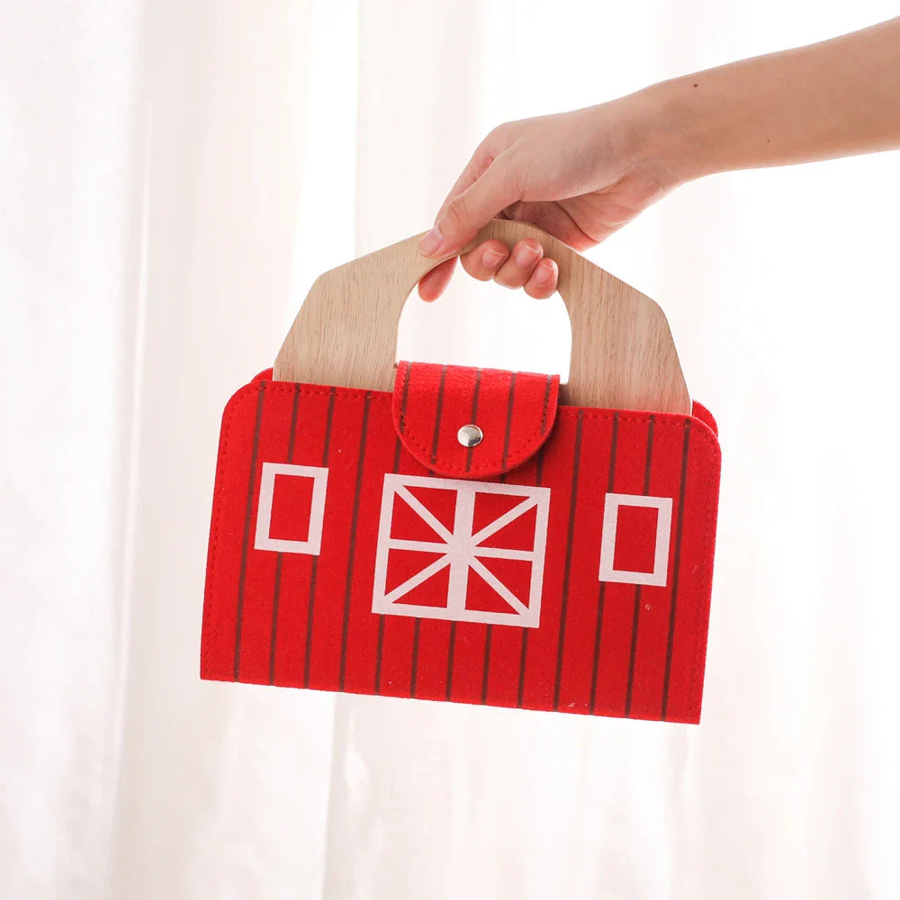 Montessori “Old McDonald’s Farm” Eco-Friendly Wooden Play Set