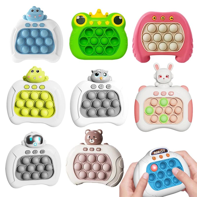 Fidtoy Digital Pop It Fidget Toy – Interactive Light Up Sensory Toy for Kids