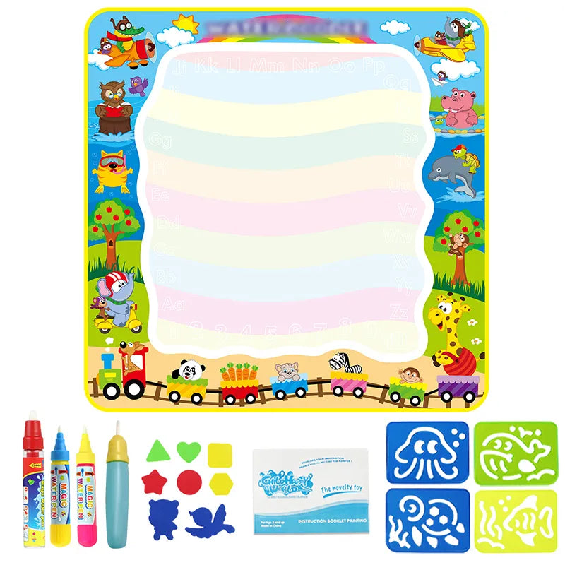 Montessori Water Drawing Doodle Mat