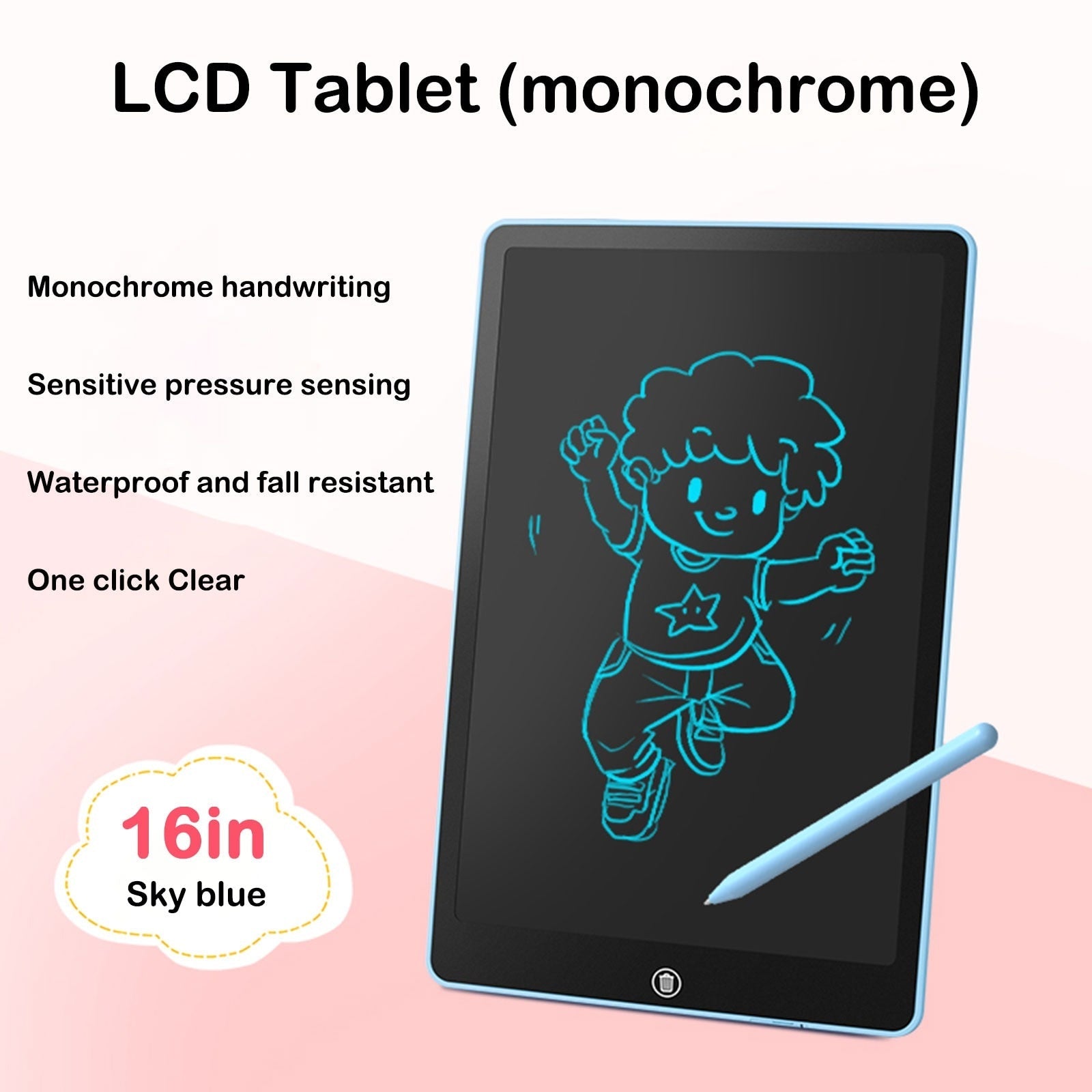 Tablette de dessin LCD pour jouets d'enfants