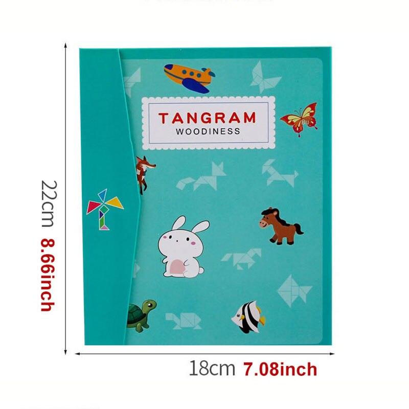 Tangram Educational Magnet Board for Kids