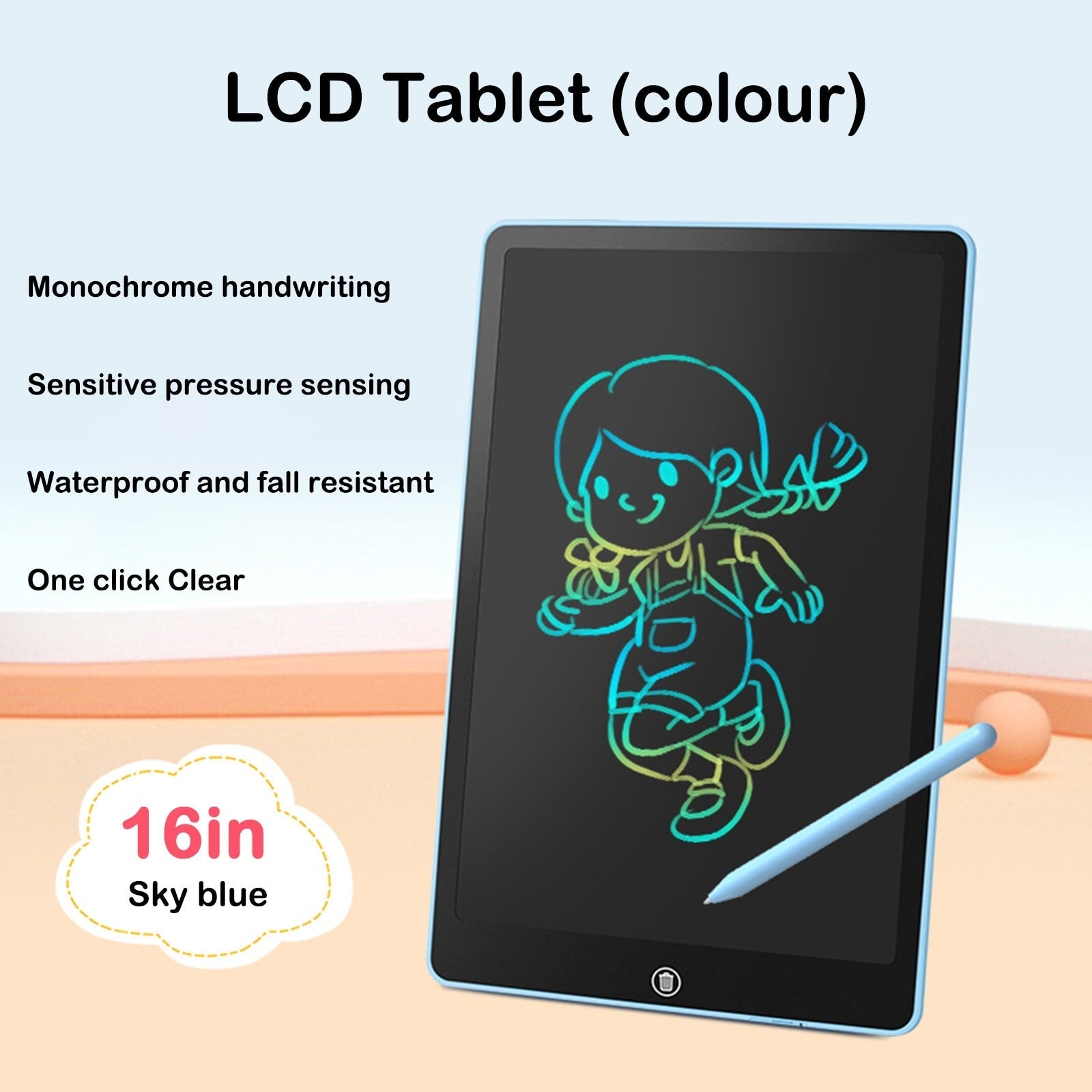 Tablette de dessin LCD pour jouets d'enfants