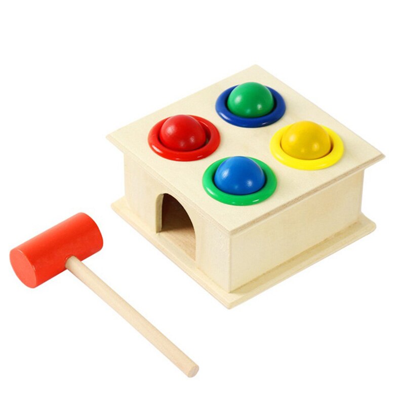 Children Wooden Hammering Ball Toy
