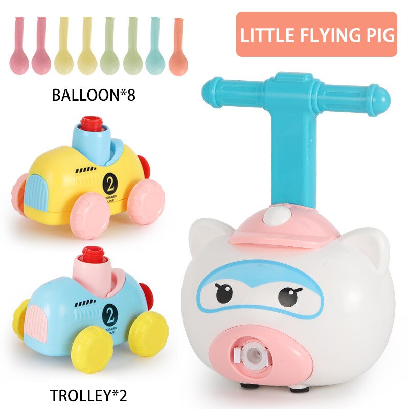Children's Balloon Powered Launch Car