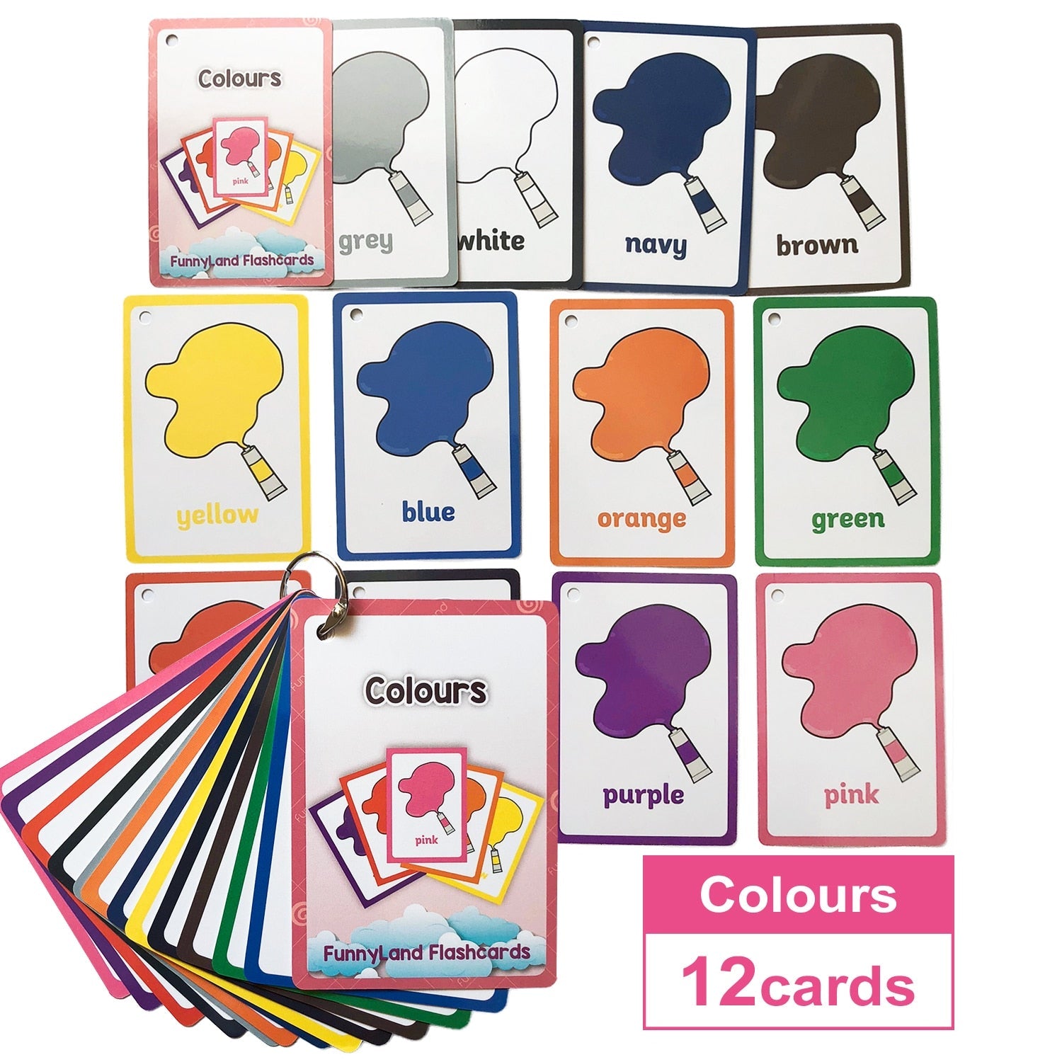 Baby English Learning Word Table Flashcard Toys