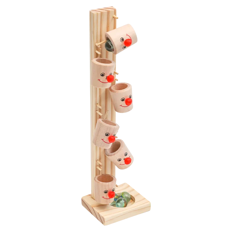 Wooden Montessori Clown Pattern