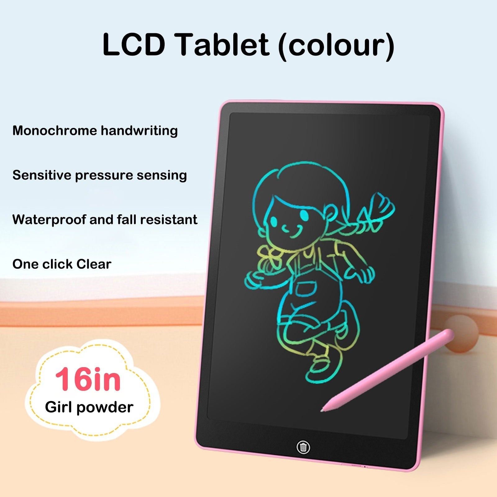 Tablette de dessin LCD pour jouets d'enfants