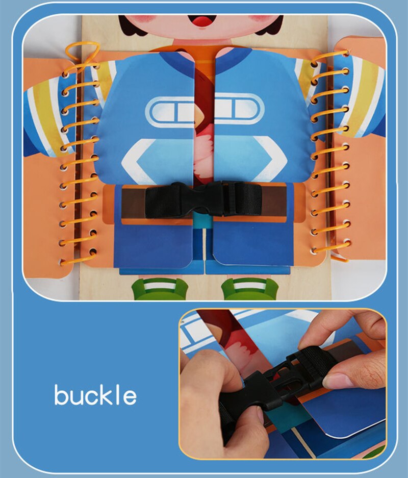 Montessori Dress-Up Busy Board