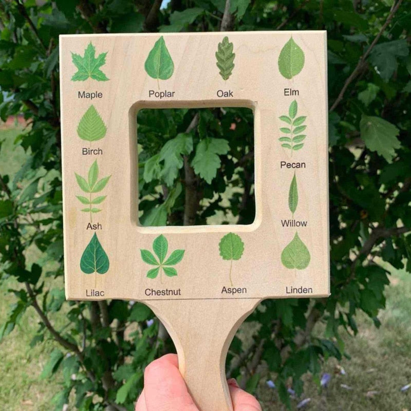 Fidtoy Montessori Nature Guide Finder Outdoor Learning Toy for Kids