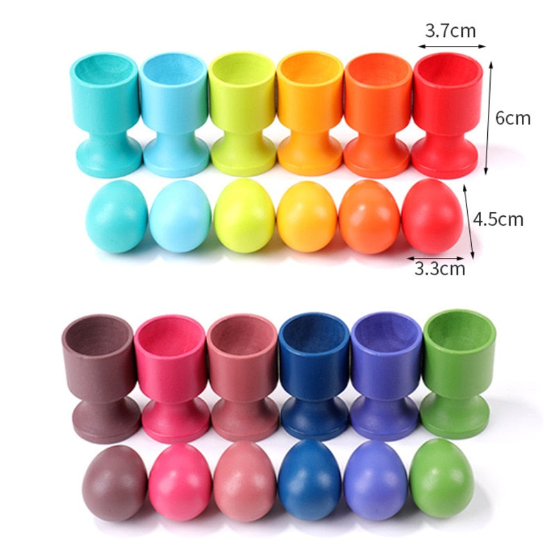 Wooden Egg Cups