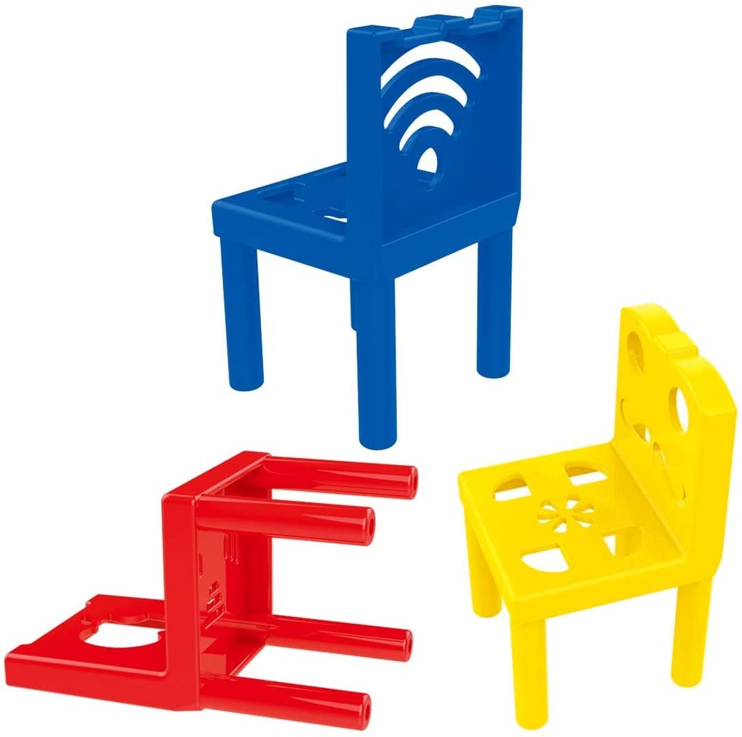 Stacking Chairs Tower Balancing Game for Children - Family Board Game