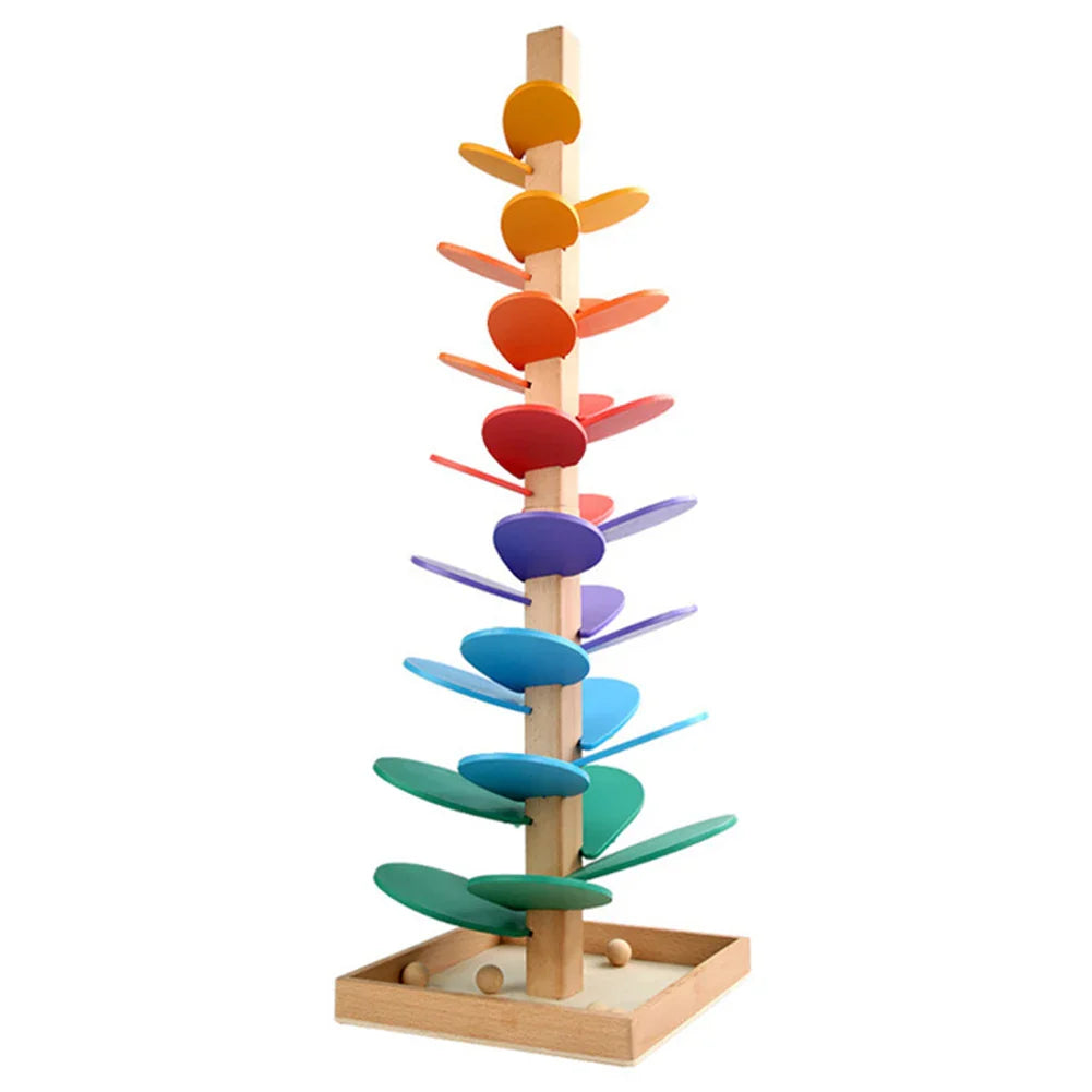 Rainbow Music Tree Toy | Wooden Montessori Sound Toy for Kids