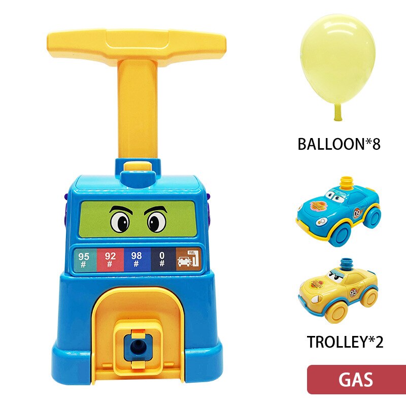 Children's Balloon Powered Launch Car