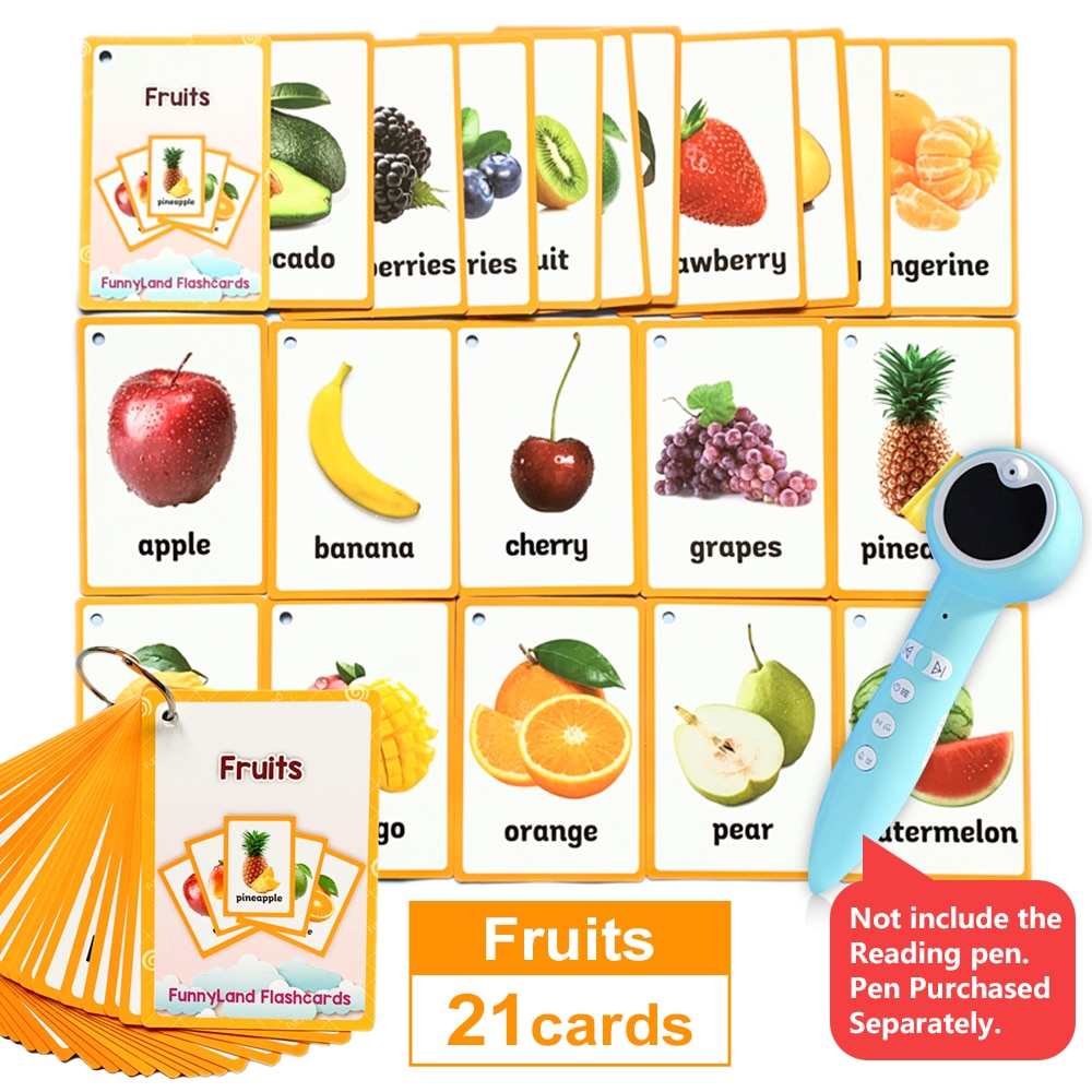 Baby English Learning Word Table Flashcard Toys