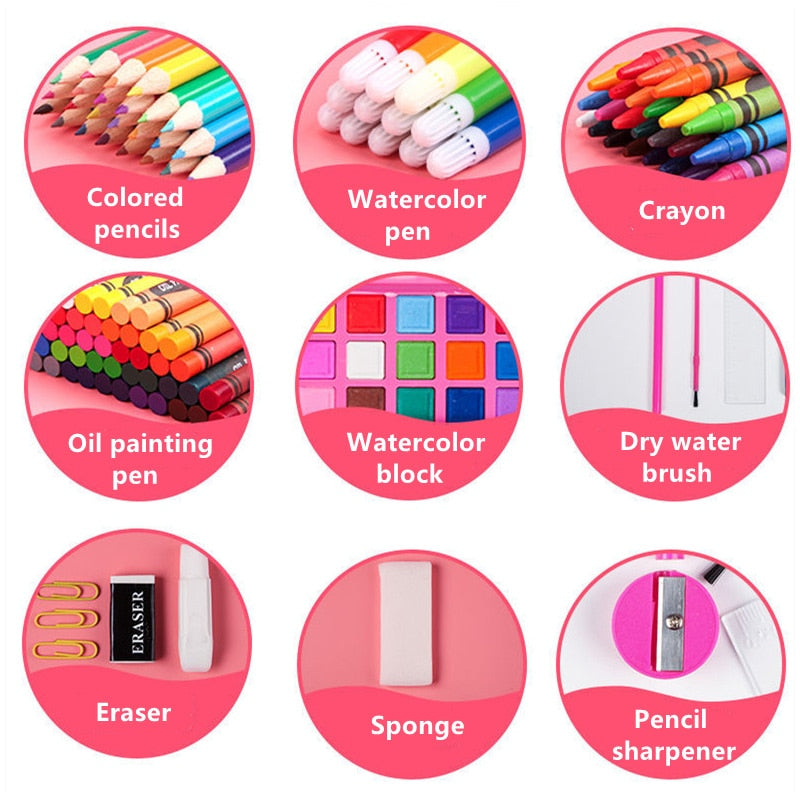 Children's Art Painting Watercolor Pencil Set