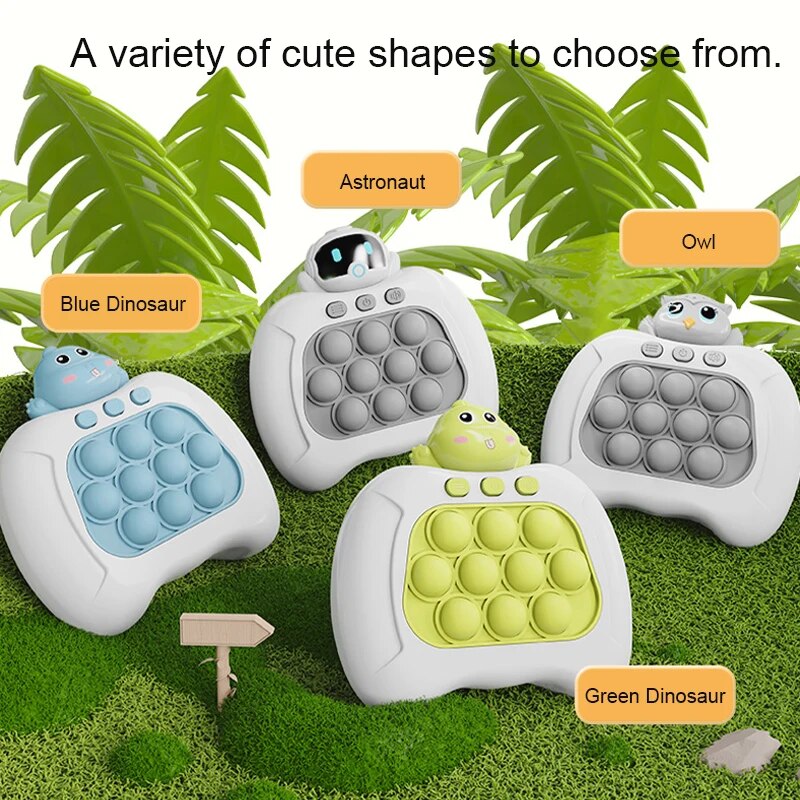 Fidtoy Digital Pop It Fidget Toy – Interactive Light Up Sensory Toy for Kids