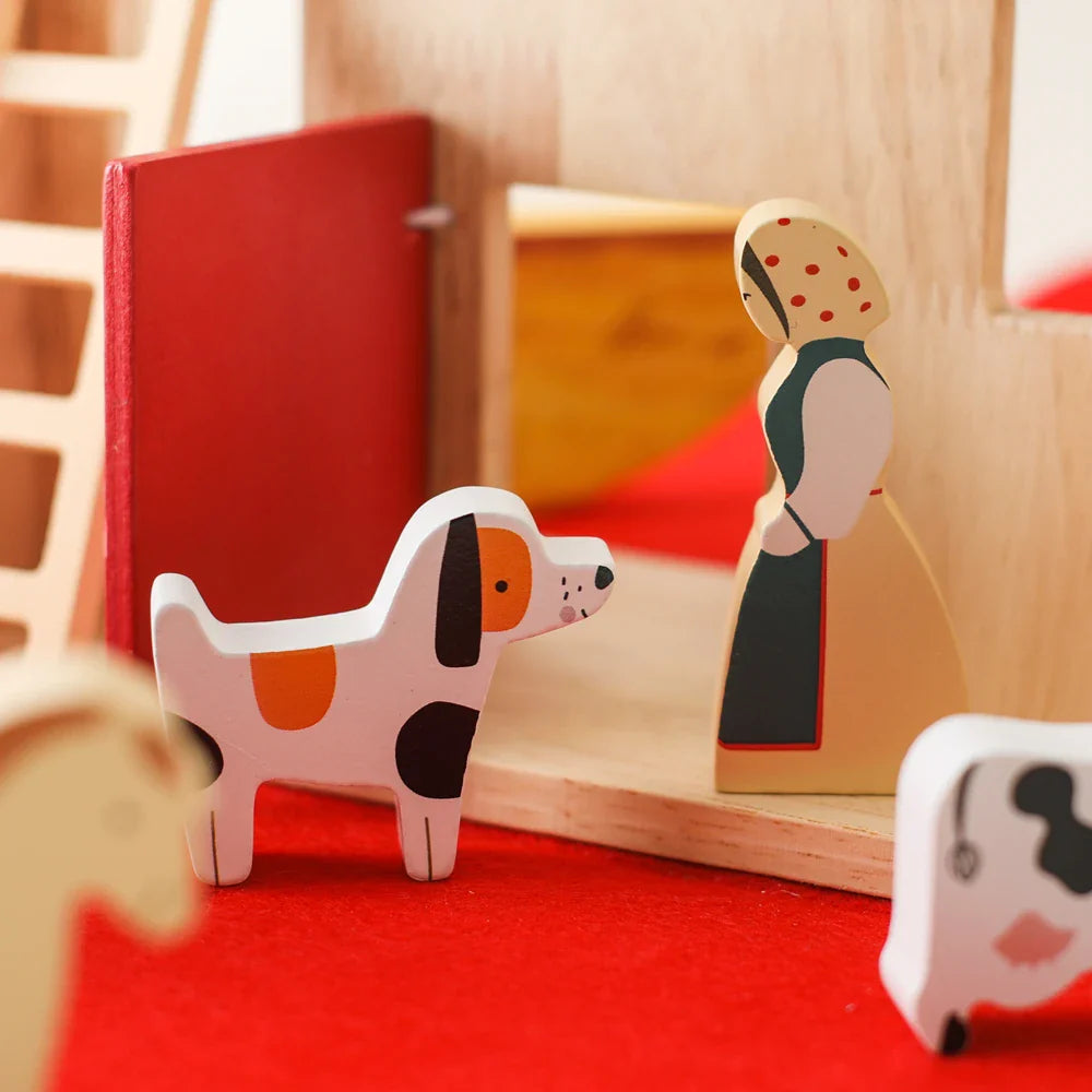 Montessori “Old McDonald’s Farm” Eco-Friendly Wooden Play Set