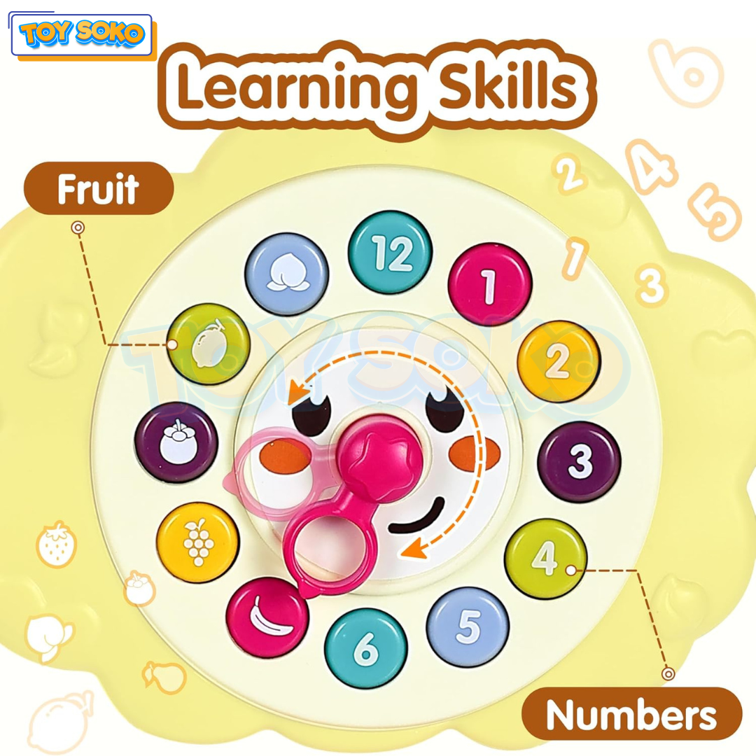 Baby Busy Board - Light Switch & Music Toys for Toddlers