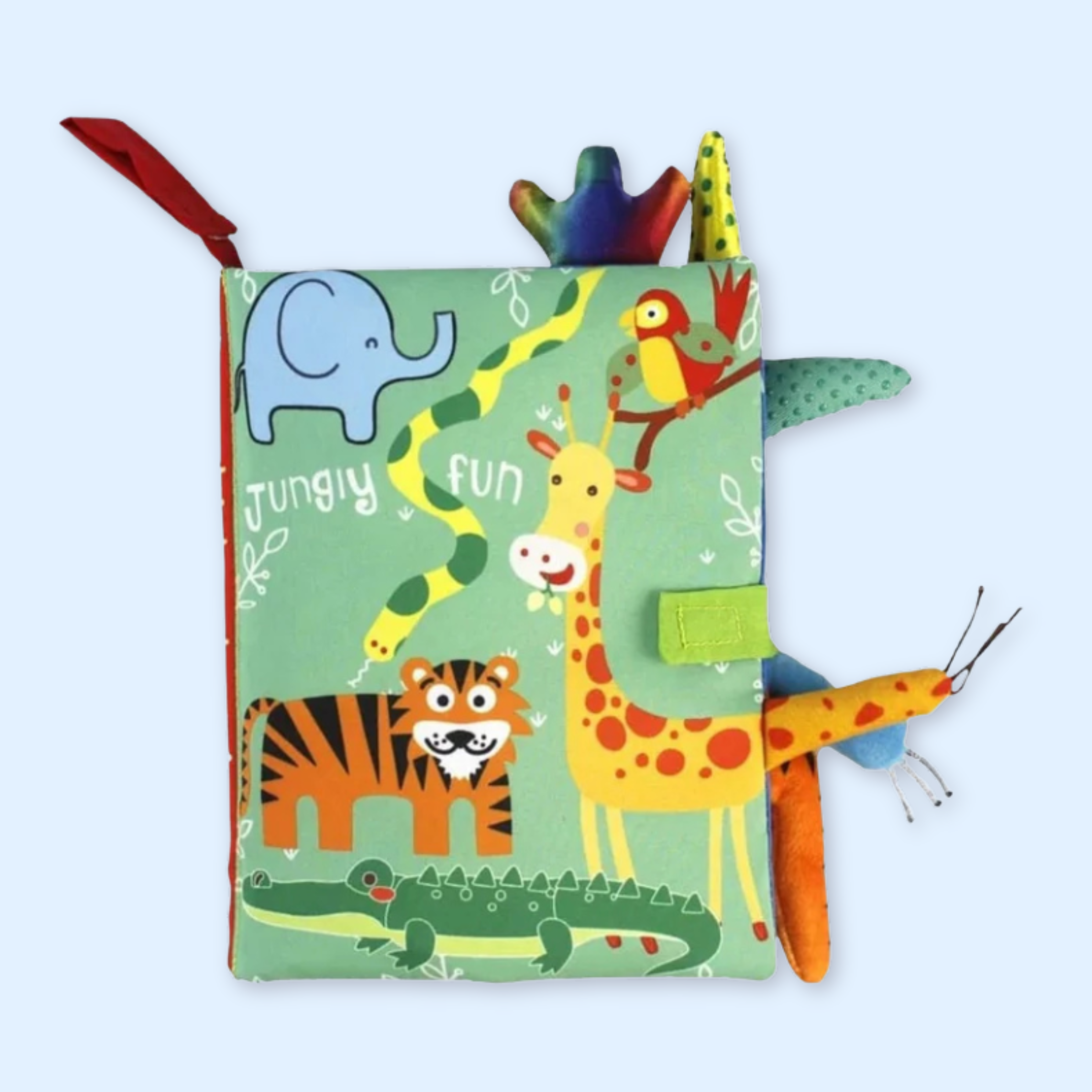 TibaToes™ Snuggle Stories Sensory Book