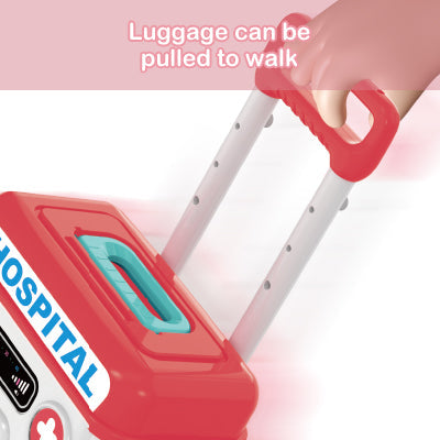 Doctor Playset for Kids Pretend Medical Station with Realistic Features & Lights - Educational Role Play Toys for 3-5 Year Old Girls and Boys - Perfect Gift for Christmas Birthday