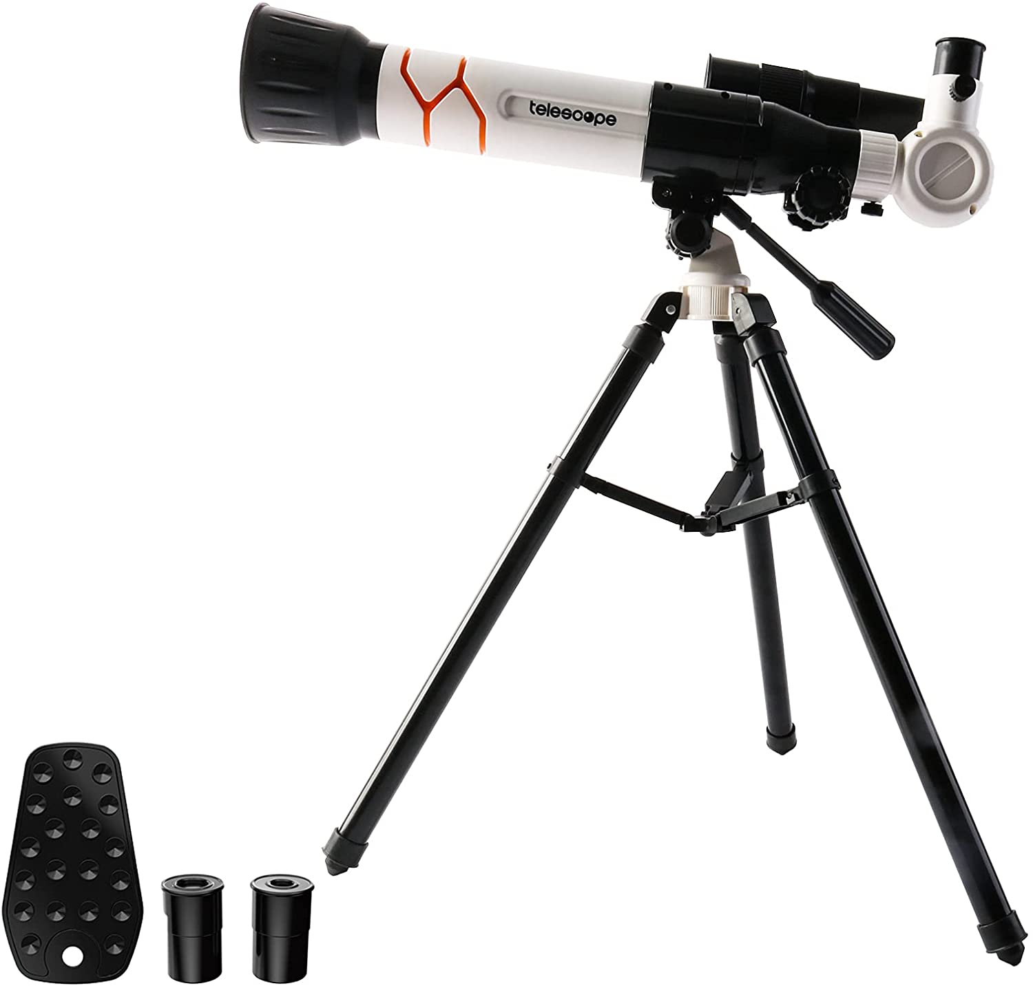 2 in 1 My First Telescope and Microscope Educational Play Set Children Science Exploration and Astronomy Starter Kit Christmas Gift