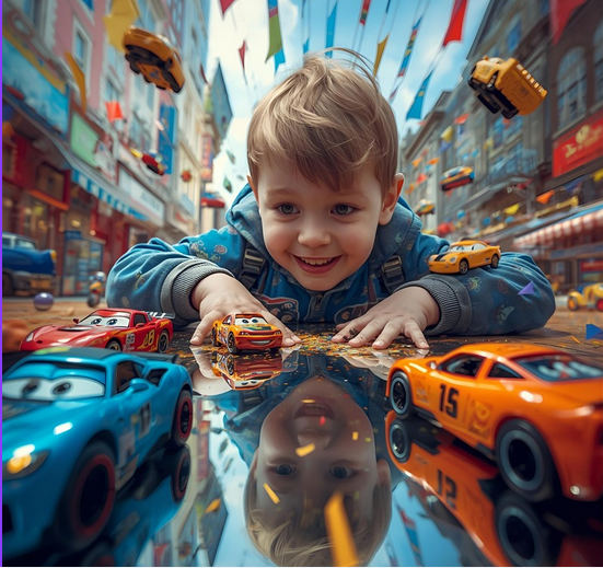 Kids Childcare Safety Acrylic Mirror 40cm Pack of 3 Sensory Round / Square Table Mirror