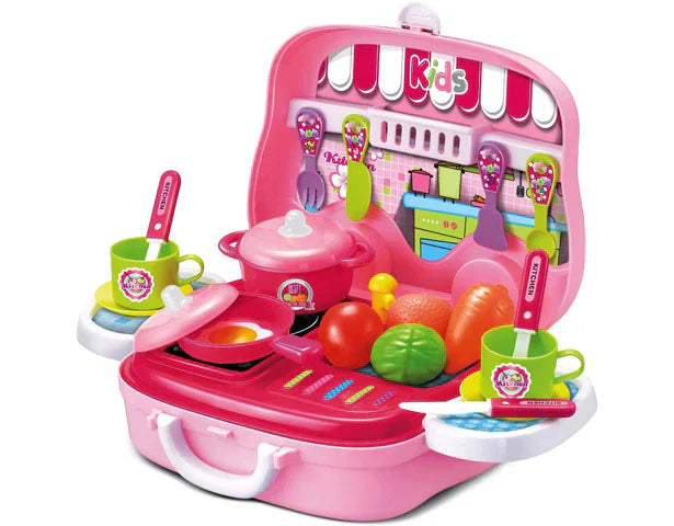 Kitchen Cooking Set For Girls - 25 Pcs