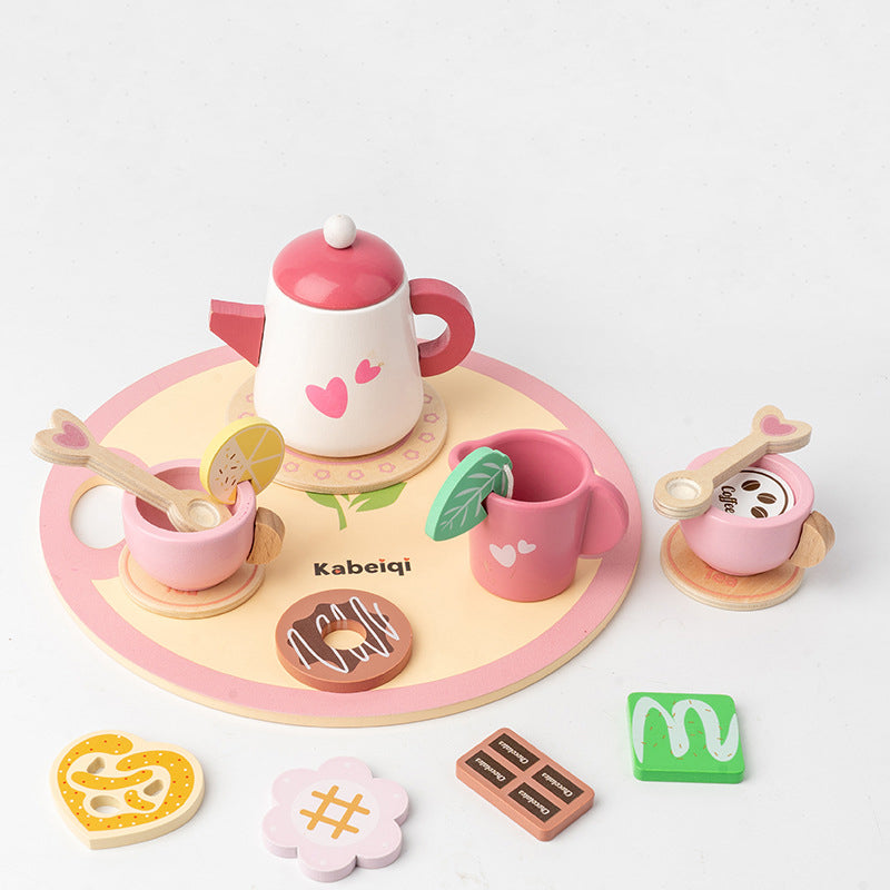 Montessori Wooden Afternoon Tea Set