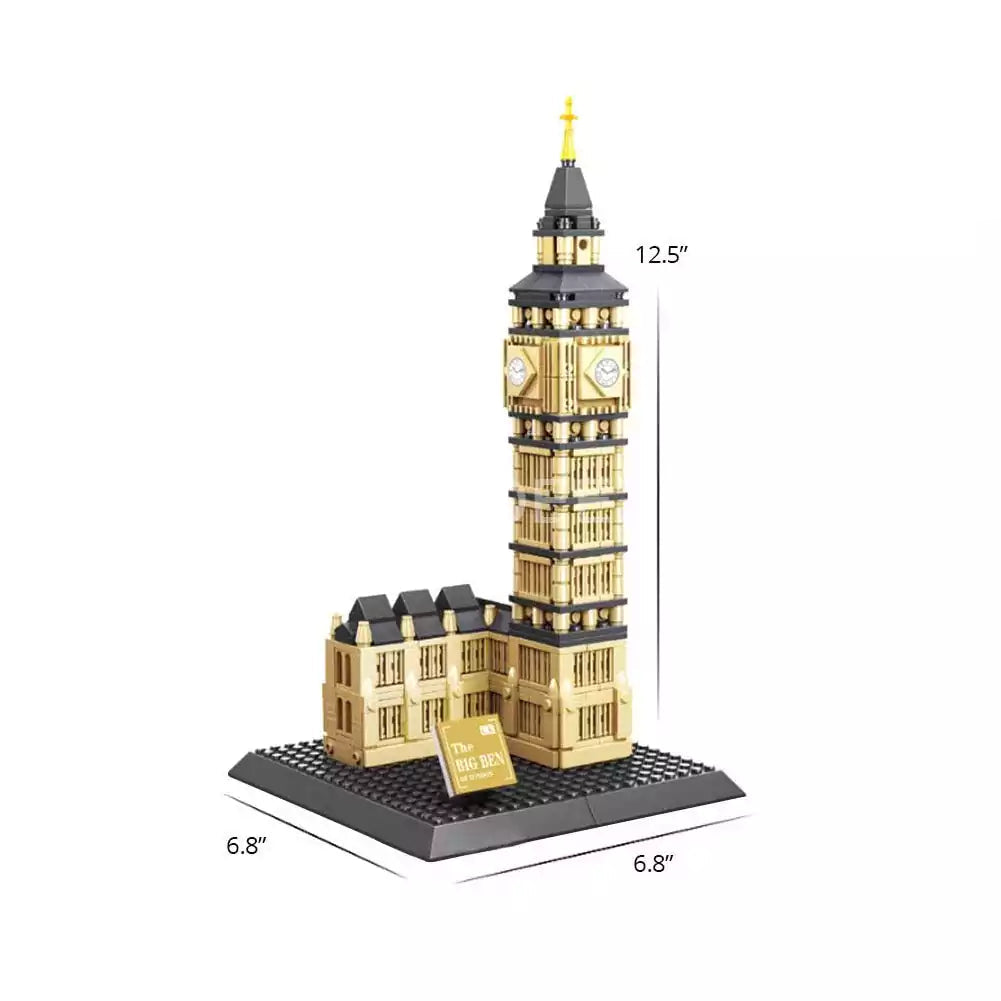 Modèle de construction de la tour Elizabeth – 910 pièces