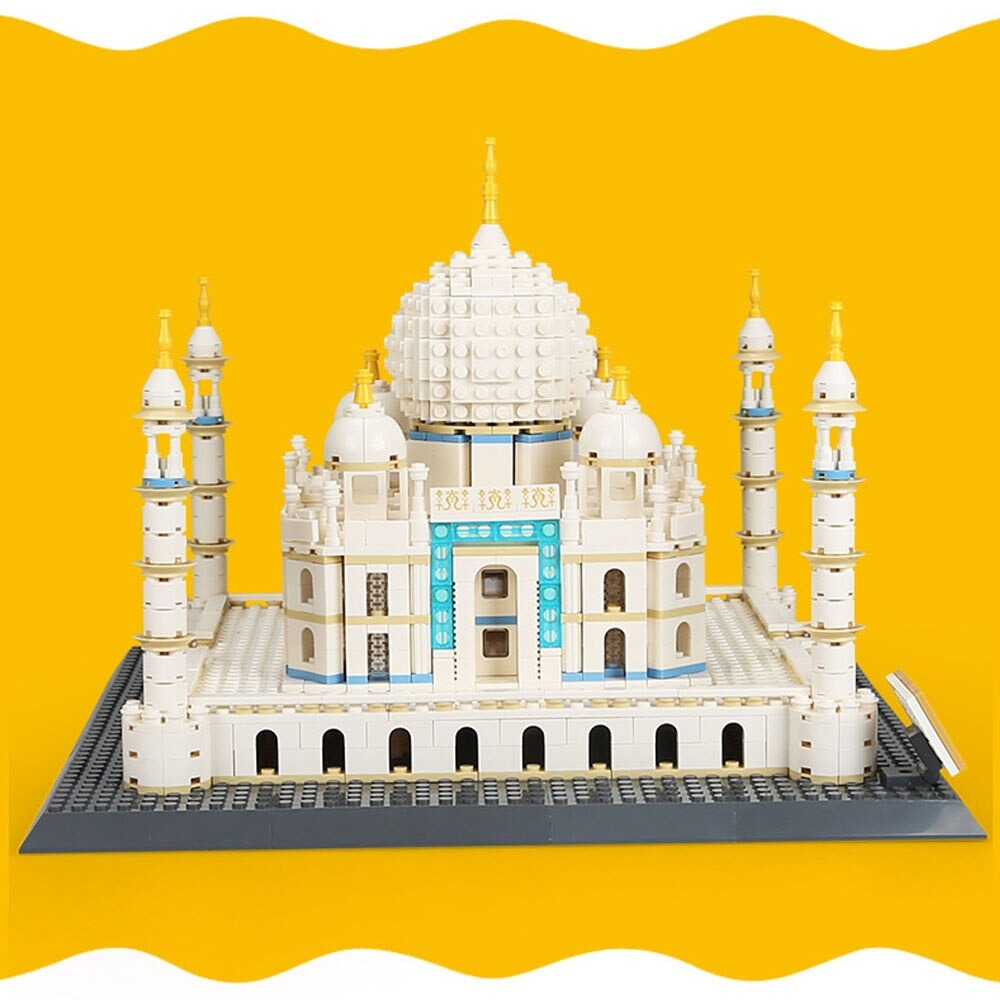 The Taj Mahal India Construction Building Blocks Model 1113 Pieces - 211