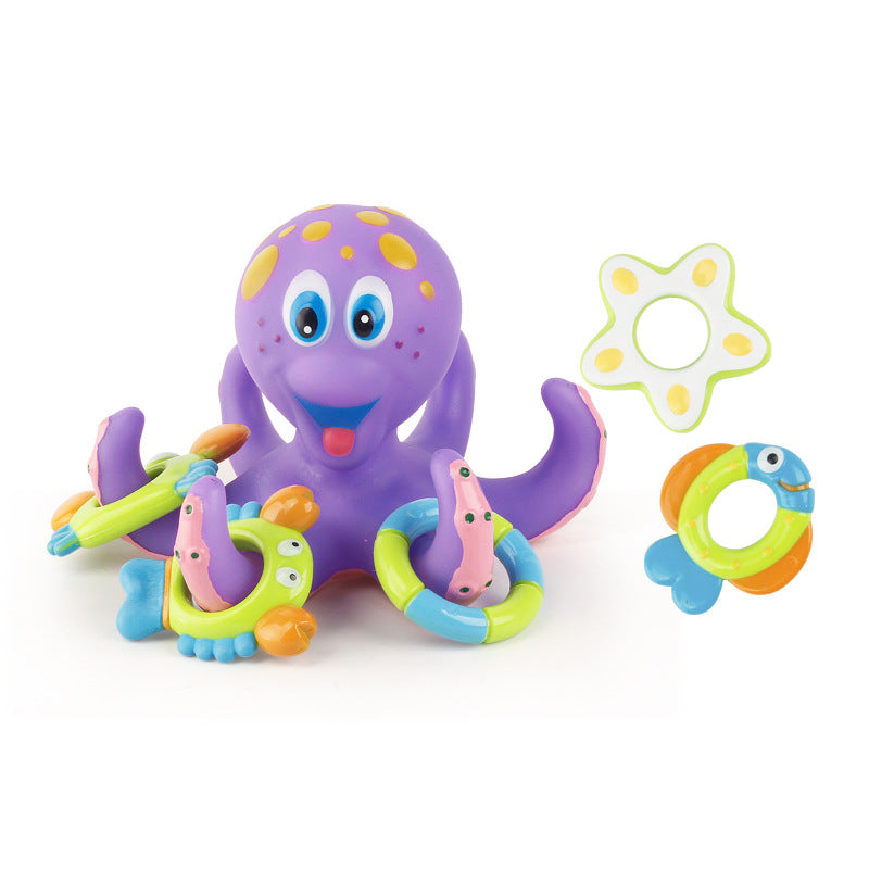 Lot de jouets de bain pieuvre Fidtoy pour tout-petits