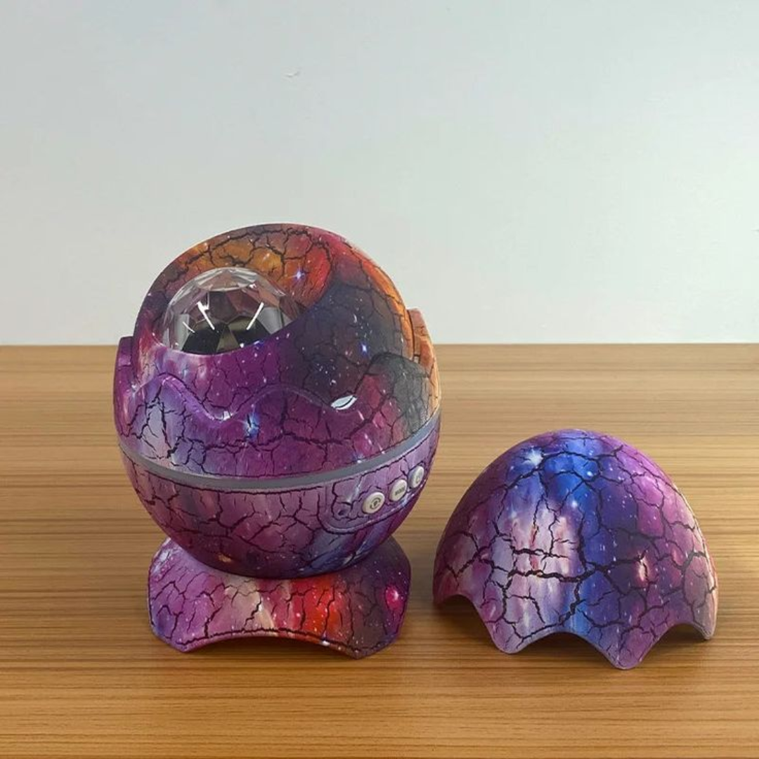 Lámpara Nocturna Proyector de Galaxias Huevo de Dinosaurio Fidtoy