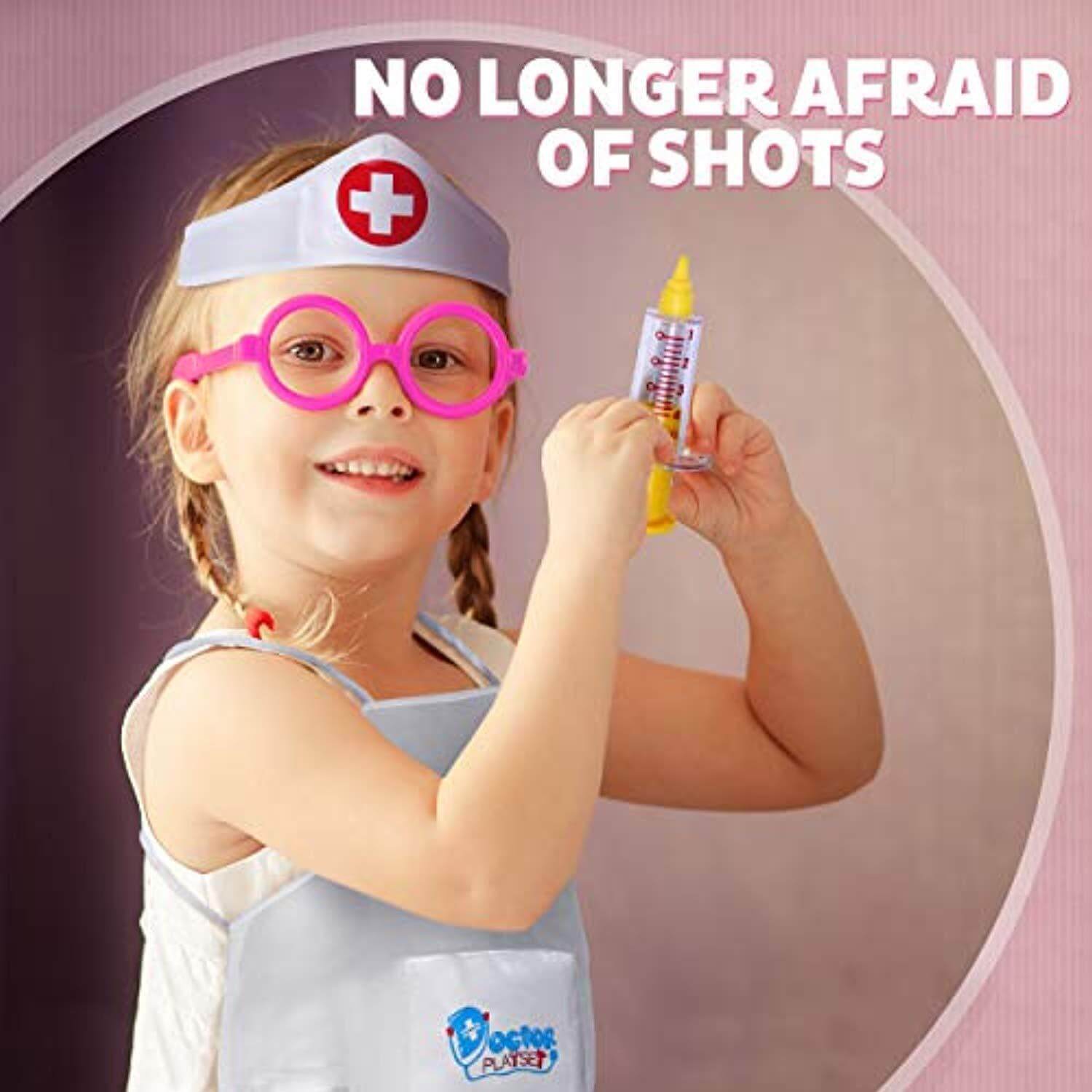 Toy Doctor Kit - 31 pcs Pink