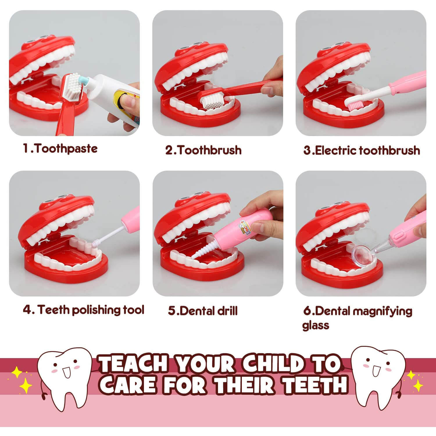 Toy Doctor Kit - 31 pcs Pink