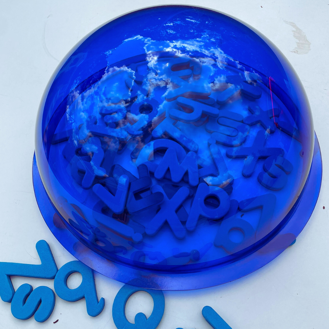 25cm Acrylic Dome Ball Sensory 5 Bowl For Play Light Table Reggio Inspired Toy