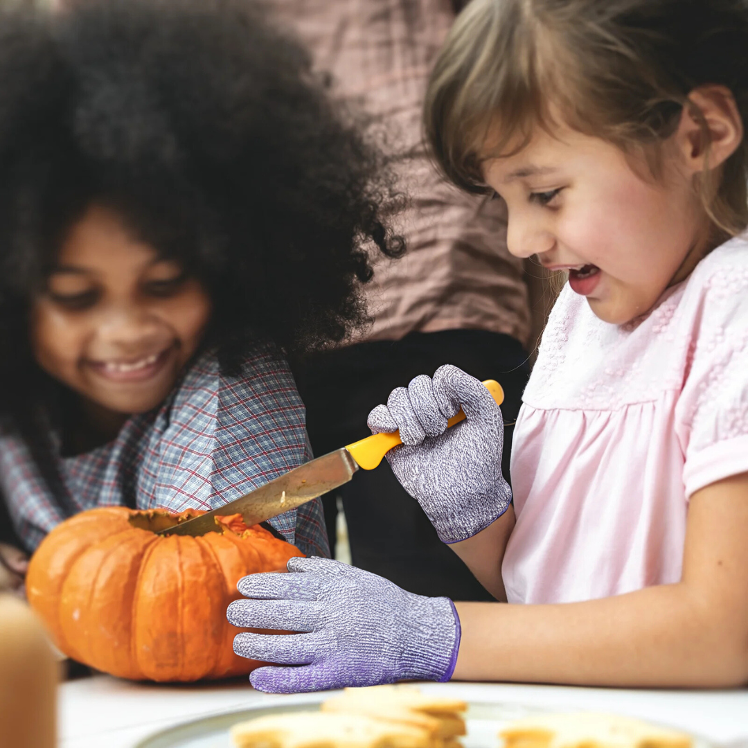 Kids children nature explorer Whittling Gloves