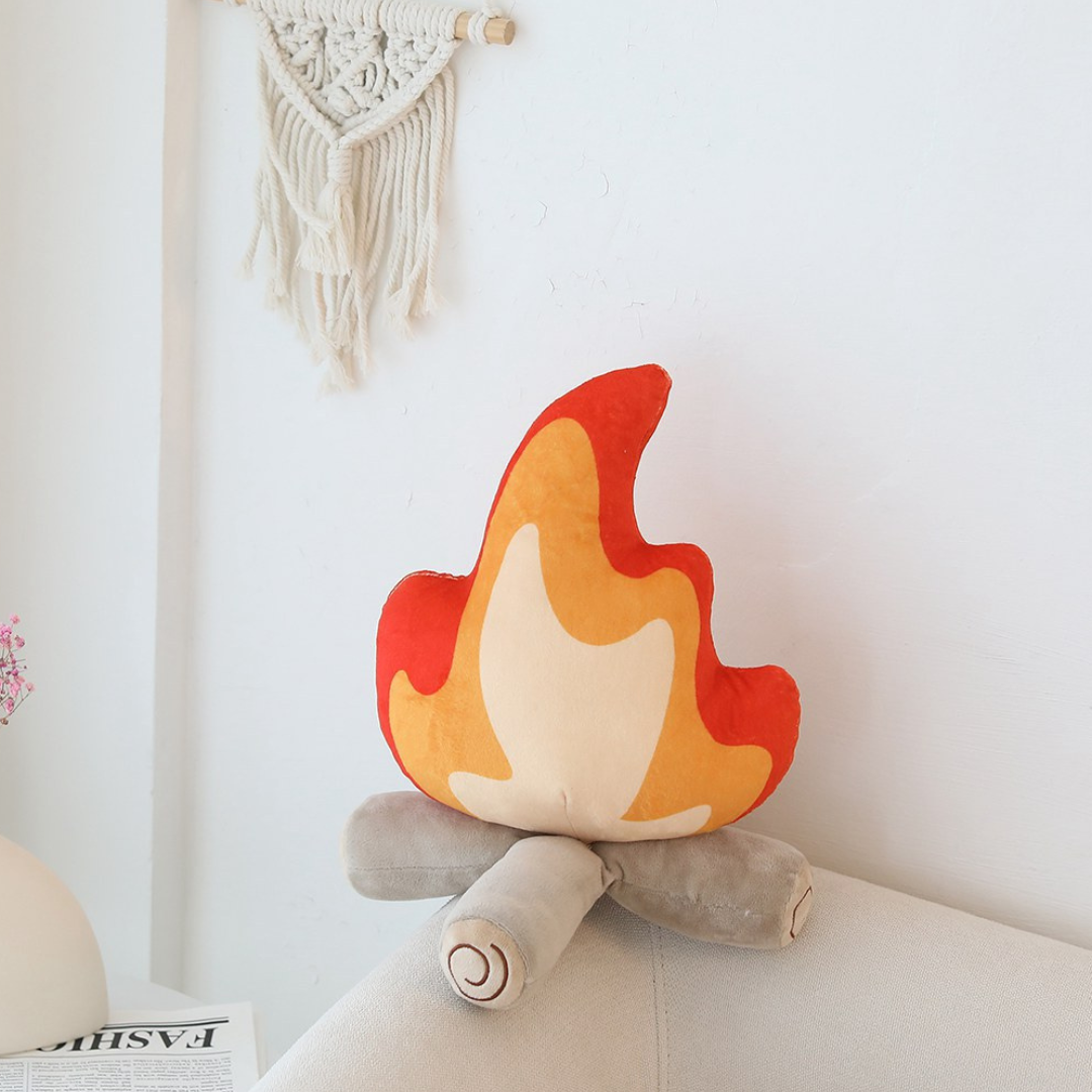 Sensory Plush Stuffed Warm Fire Place 30cm