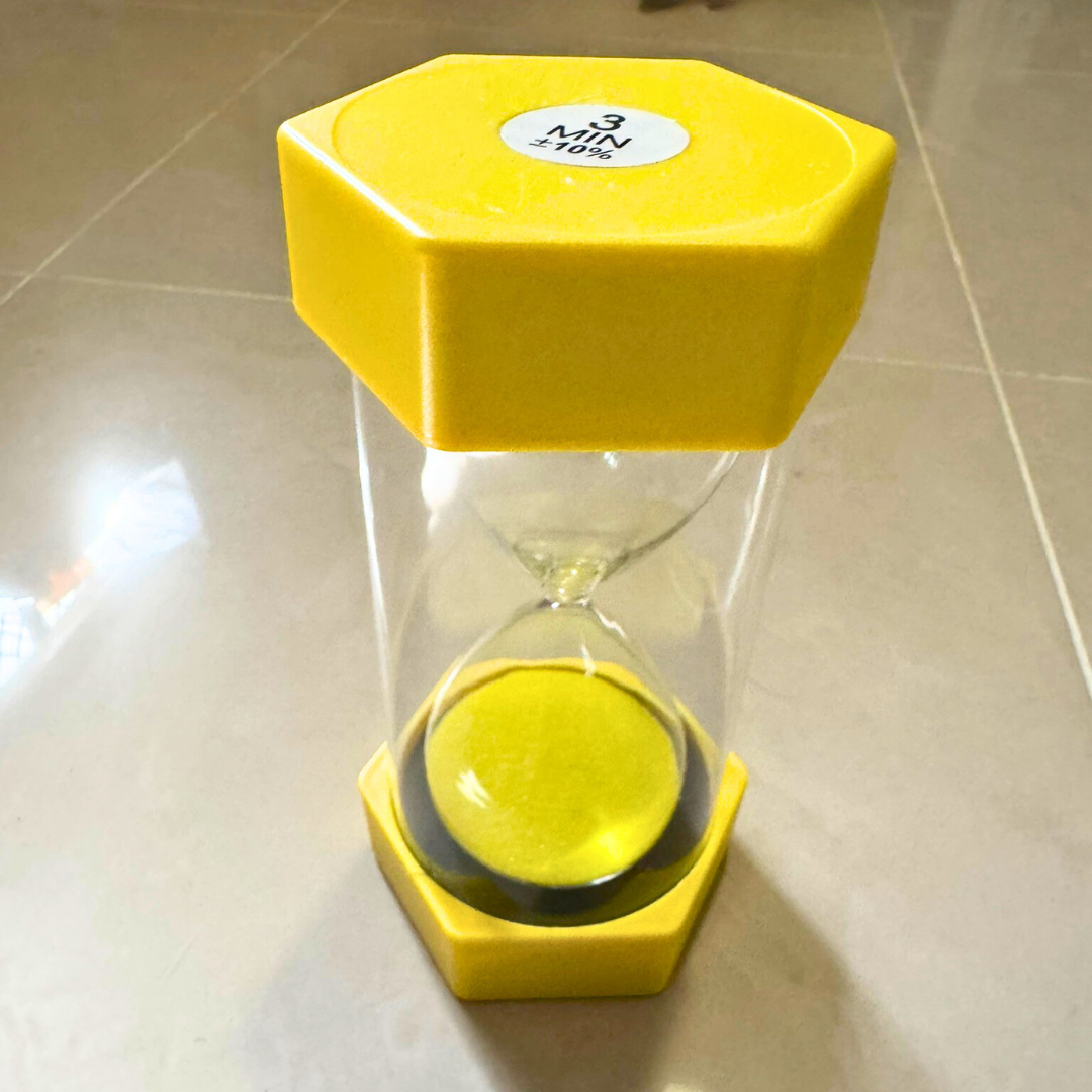 Large Timer Set of 5 (16cm tall ) Kids Educational Time Clock