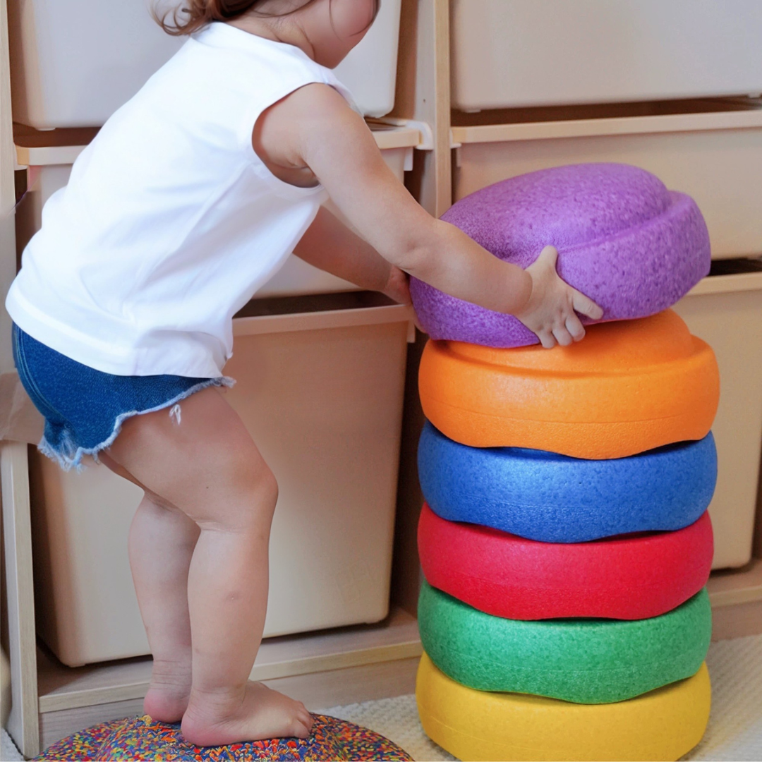 Kids Jumbo Stepping Stones EPP Stacking Blocks Toy Balancing Obstacle Beams/Boards