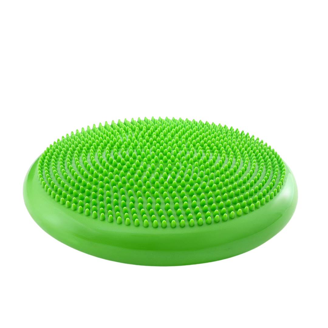 Coussin Sensoriel d'Équilibre pour Enfants avec Picots Tactiles, Disque de Yoga
