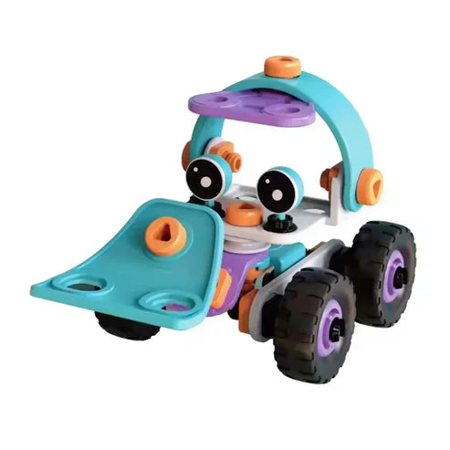 Fidtoy DIY Jeu de construction souple en caoutchouc pour enfants | 55 pièces