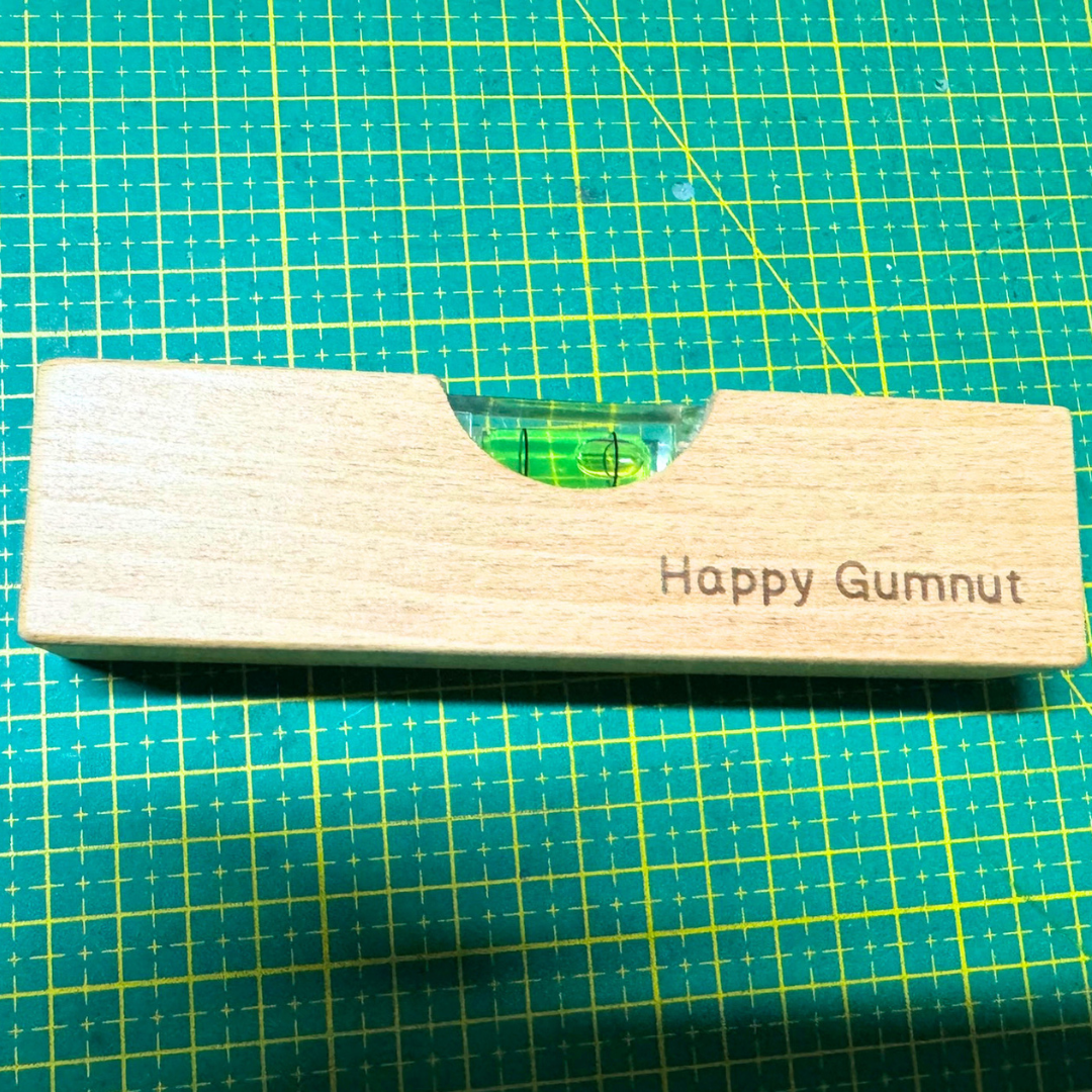 Happy Gumnut Wooden Spirit Level Kids Hand Tool