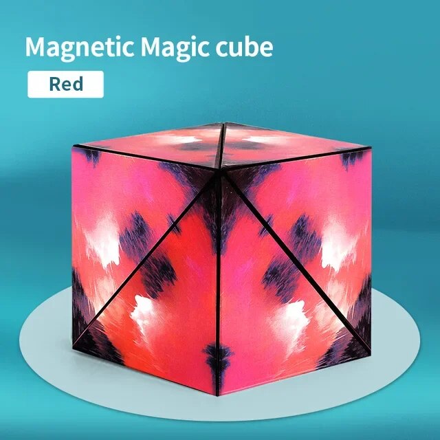 Cube magique Montessori déformable à aimant