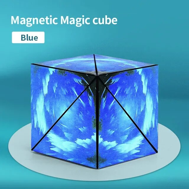 Cube magique Montessori déformable à aimant
