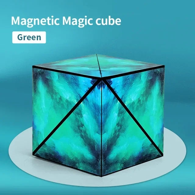 Cube magique Montessori déformable à aimant