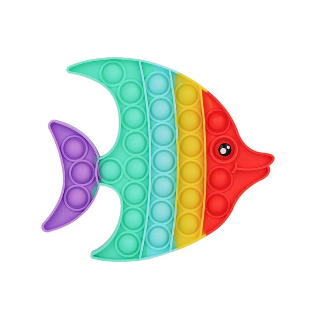 3D Fish Pop it Sensory Toy